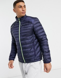 Темно-синий пуховик из ткани рипстоп Polo Ralph Lauren Golf RLX Evo