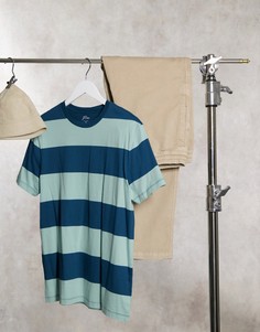 Полосатая футболка J Crew sharky-Синий