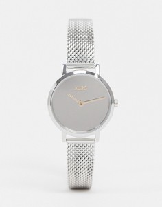 Серебристые часы с сетчатым браслетом Hugo 1540084-Серебряный