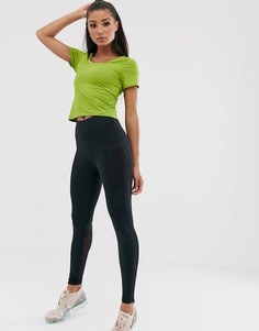 Леггинсы с моделирующим эффектом и карманом ASOS 4505-Черный