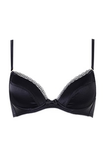 Черный шелковый бюстгальтер Felinda Agent Provocateur