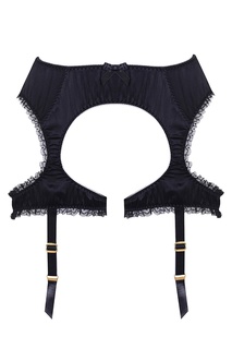 Черный шелковый пояс Felinda Agent Provocateur