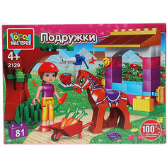 Конструктор "Город мастеров" моя лошадка, 81 дет.