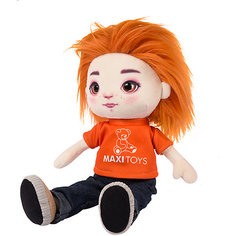 Мягкая игрушка Maxitoys Dolls "Кукла Бориска" 35 см