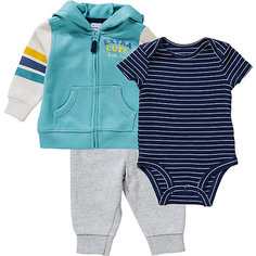 Комплект carter’s: толстовка, боди и джинсы Carters