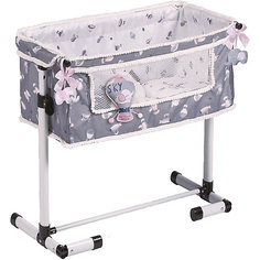 Кроватка для куклы с опускающимся бортиком DeCuevas, 50 см