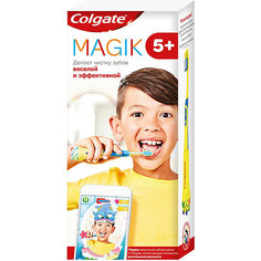 Зубная щетка Colgate Magik супермягкая, с приложением для чистки зубов 5+