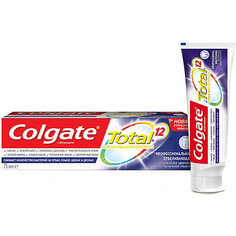 Зубная паста Colgate Total профессиональная чистка отбеливающая, 75 мл