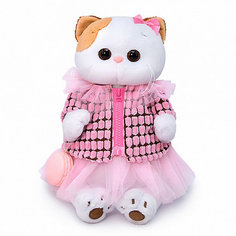 Мягкая игрушка Budi Basa Кошечка Ли-Ли в вельветовой курточке, 24 см