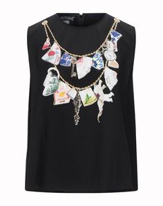 Топ без рукавов Boutique Moschino