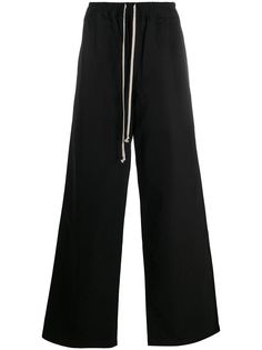 Rick Owens DRKSHDW широкие брюки с кулиской