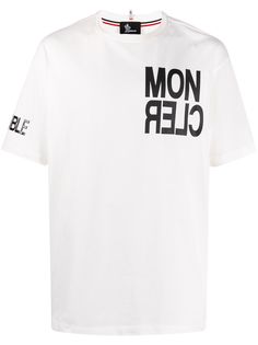 Moncler Grenoble футболка с короткими рукавами и логотипом