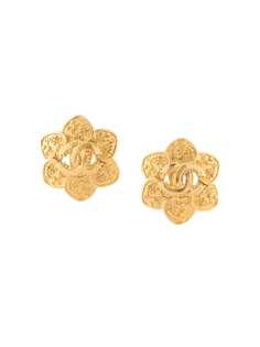 Chanel Pre-Owned серьги 1996-го года с логотипом CC