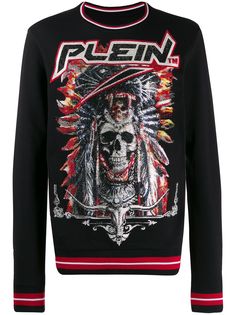 Philipp Plein декорированная толстовка