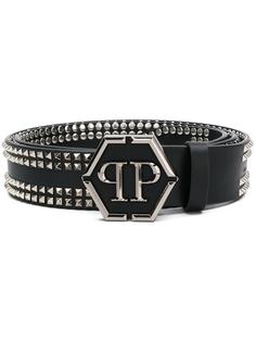 Philipp Plein ремень с заклепками