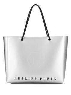Philipp Plein сумка-тоут с эффектом металлик