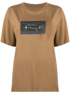 MM6 Maison Margiela футболка с графичным принтом