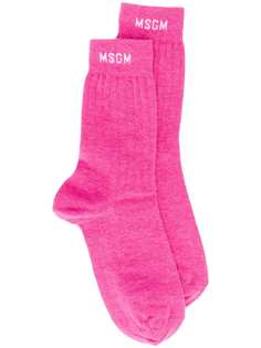 MSGM носки с логотипом