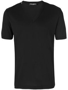 Dolce & Gabbana футболка с V-образным воротником