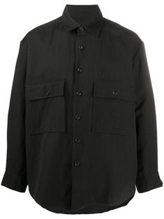 Evan Kinori рубашка Big с длинными рукавами