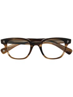 Garrett Leight солнцезащитные очки черепаховой расцветки