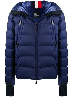 Moncler Grenoble пуховик с капюшоном