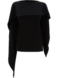 JW Anderson драпированный топ без рукавов