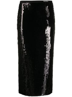 RedValentino юбка-карандаш с пайетками