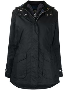 Barbour вощеная парка Aberdeen с капюшоном