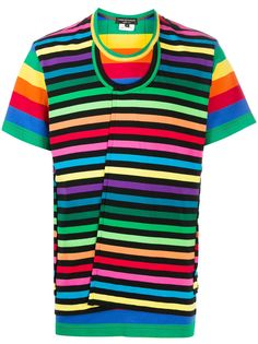 Comme Des Garçons Homme Plus футболка в полоску