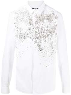 Balmain рубашка с бисером