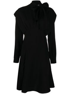 MSGM платье с бантом