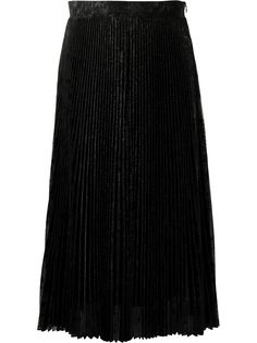 Blumarine плиссированная юбка миди