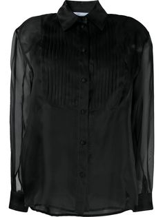 Blumarine блузка с манишкой