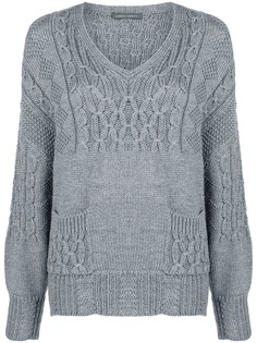 Alberta Ferretti chunky knit sweater