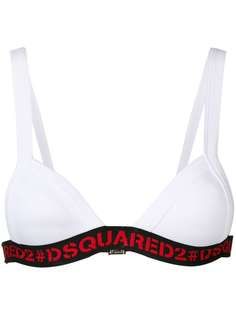 Dsquared2 лиф бикини с логотипами