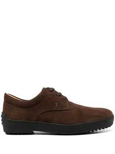Tods туфли на рифленой подошве Tod`S