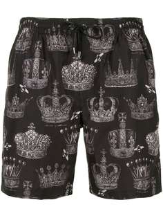 Dolce & Gabbana плавки-шорты Crown