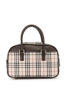 Burberry Pre-Owned клетчатая сумка-тоут