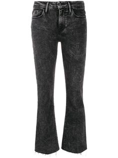 FRAME cropped flared jeans