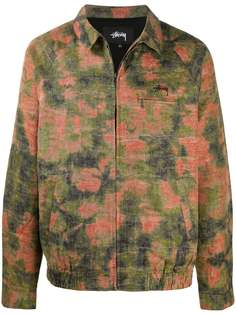 Stussy embroidered logo jacket