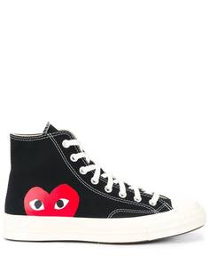 Comme Des Garçons Play высокие кеды из коллаборации с Converse