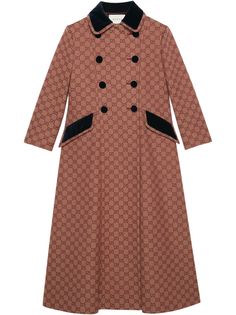 Gucci пальто с узором GG Supreme