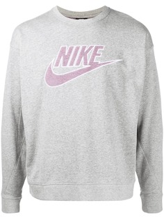 Nike logo printed sweatshirt