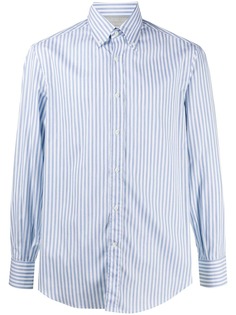Brunello Cucinelli stripe print shirt