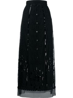 Ermanno Scervino high waist sequin-embellished skirt