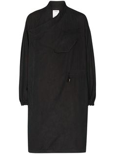 visvim VSVM CHAMDO FISHTAIL PRK CT BLK