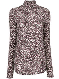 Isabel Marant топ с графичным принтом