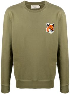 Maison Kitsuné Fox Head crew neck sweatshirt