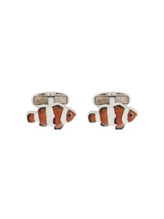 Paul Smith enamel fish cufflinks